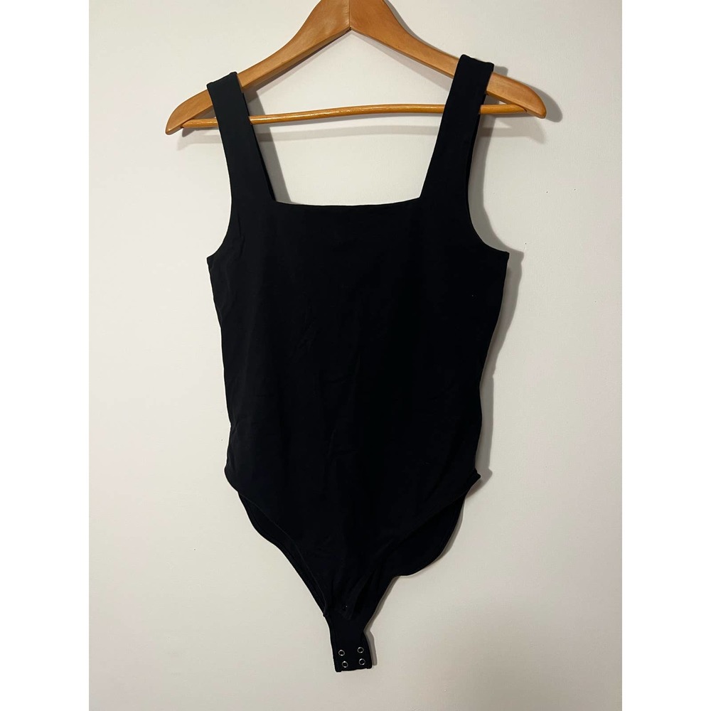 Old Navy Black Square Neck Body Suit